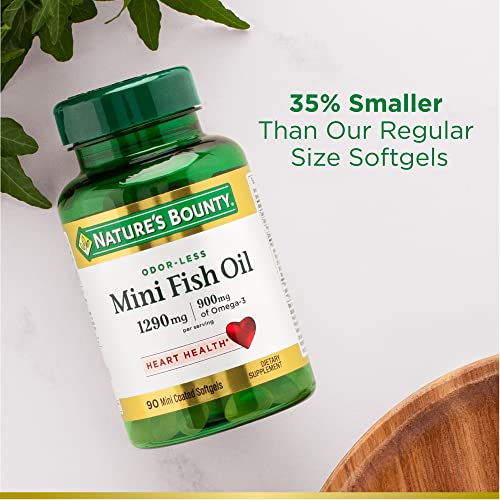 Nature's Bounty Omega-3 Mini Fish Oil Softgels