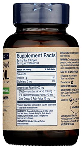 Wiley’s Finest Wild Alaskan Fish Oil Minis