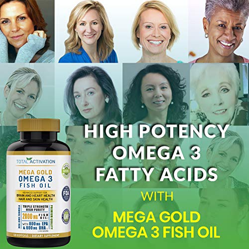 Max Strength Omega 3 Fish Oil with Vitamin E