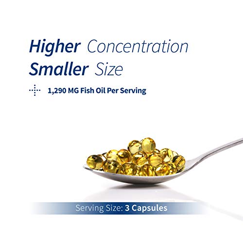 Mini Omega 3 Fish Oil Softgels, 300 Count