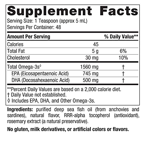 Nordic Naturals Omega-3 Lemon for Heart & Brain