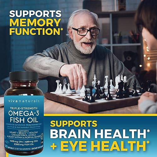 Triple Strength Omega 3 Fish Oil, 180 Softgels