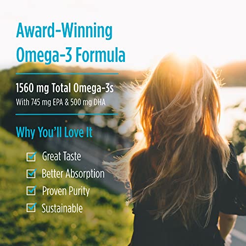 Nordic Naturals Omega-3 Lemon for Heart & Brain