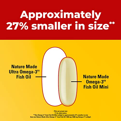 Nature Made Burp Less Omega 3 Fish Oil 1400 mg