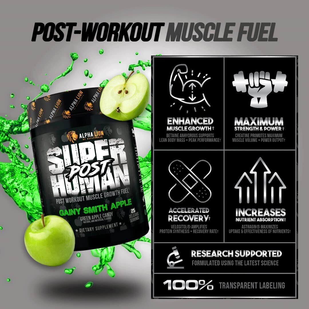 Alpha Lion Superhuman Post Workout Recovery Drink