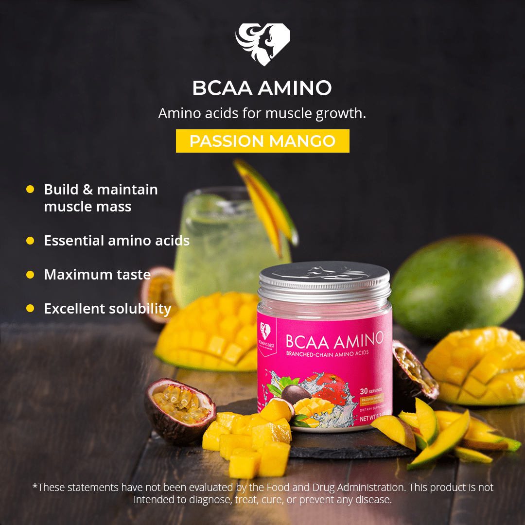 Women's Best BCAA Amino Acids, Passion Mango