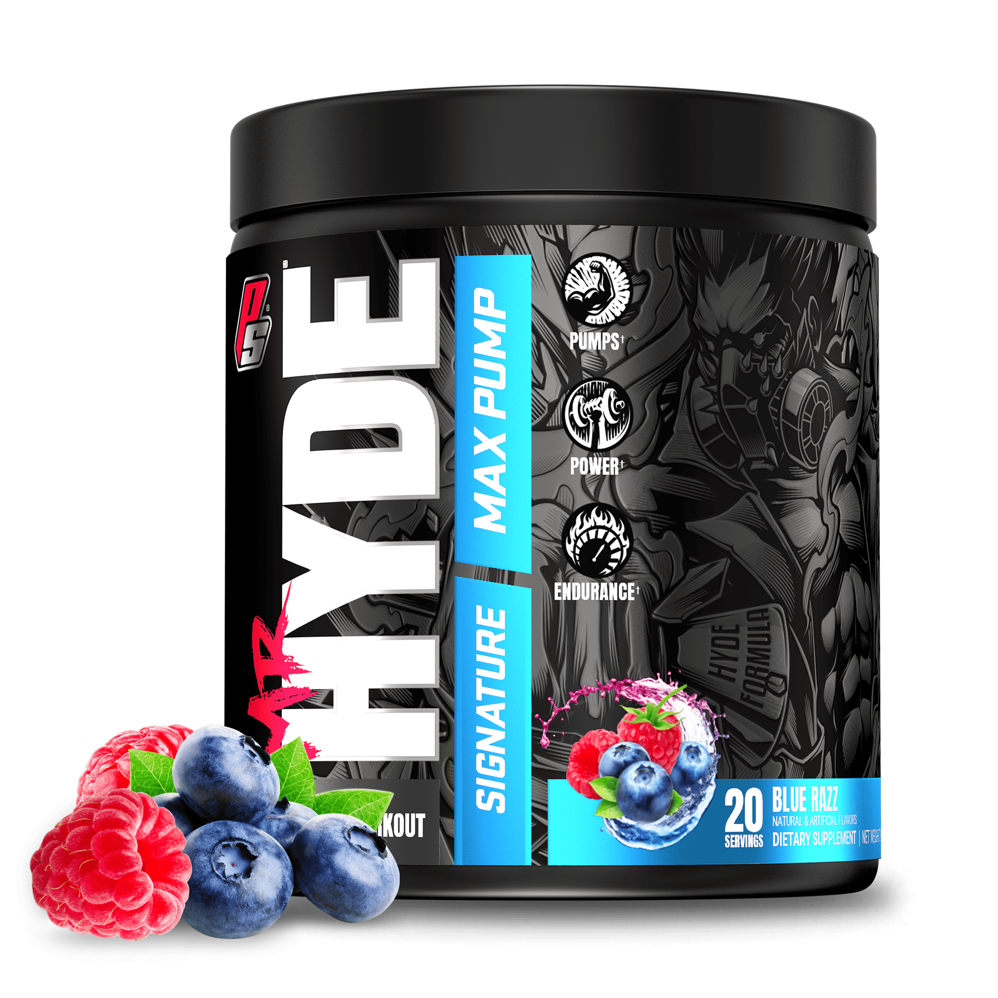 ProSupps Mr. Hyde Max Pump Pre-Workout Blue Razz