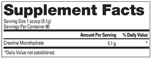 PERFORMIX® Creatine Powder for Muscle Gain, 80 Servings