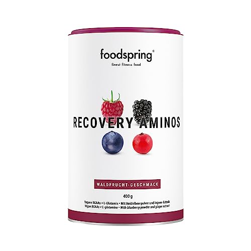 foodspring Recovery Aminos, 400g, Berry Flavor