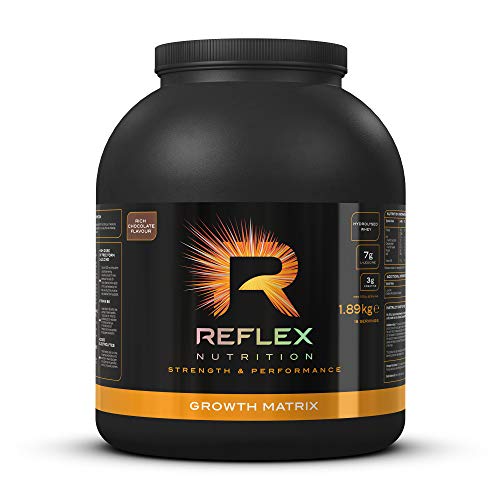 Reflex Nutrition Growth Matrix Protein Powder - 1.89kg Chocolate