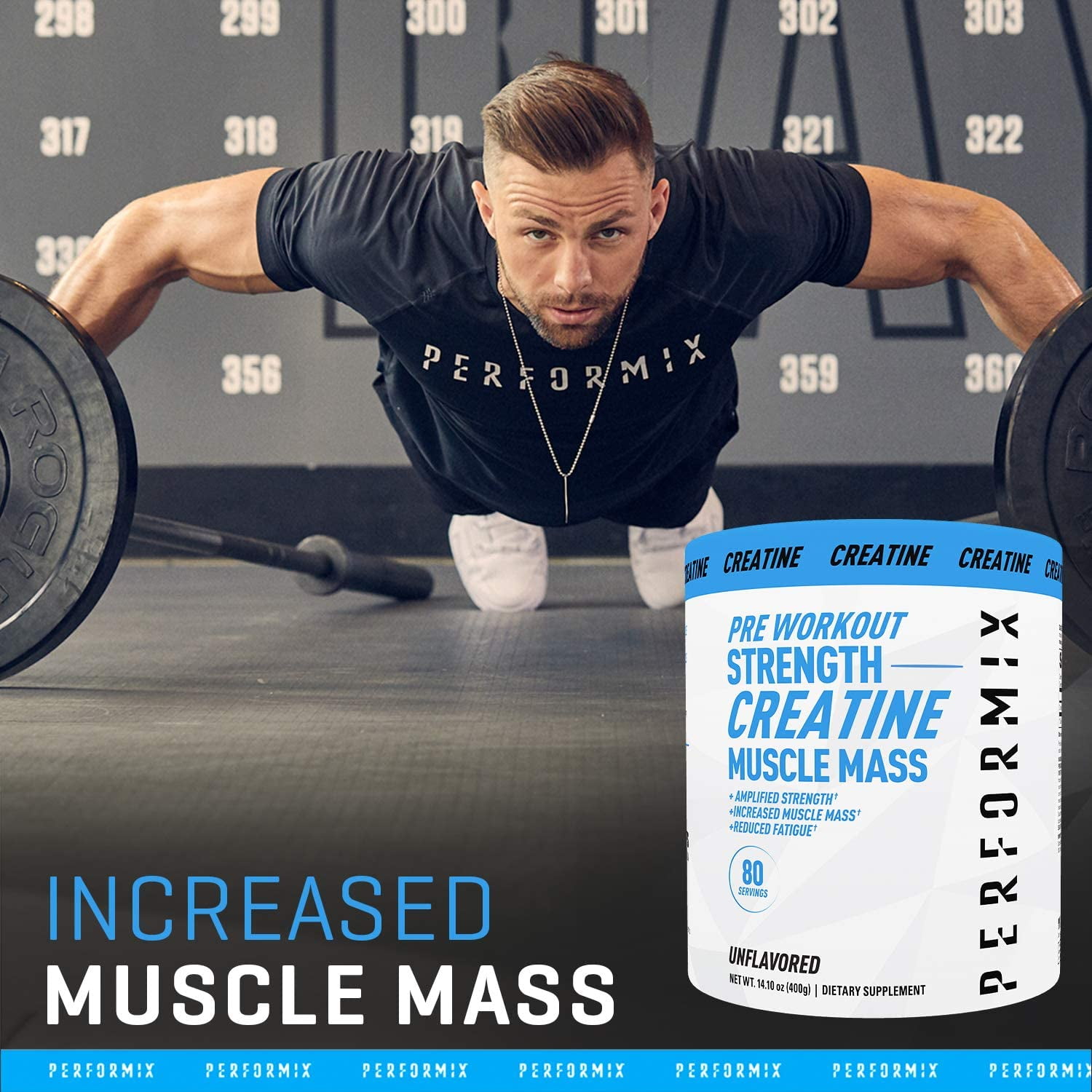 PERFORMIX® Creatine Powder for Muscle Gain, 80 Servings