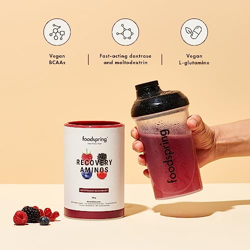 foodspring Recovery Aminos, 400g, Berry Flavor