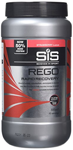 SiS Rego Strawberry Protein Recovery Shake 500g