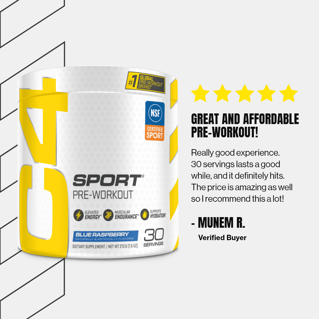 C4 Sport Preworkout Powder - Watermelon Flavor