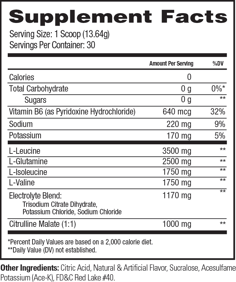 Xtend BCAA Strawberry Kiwi Drink Mix 441g