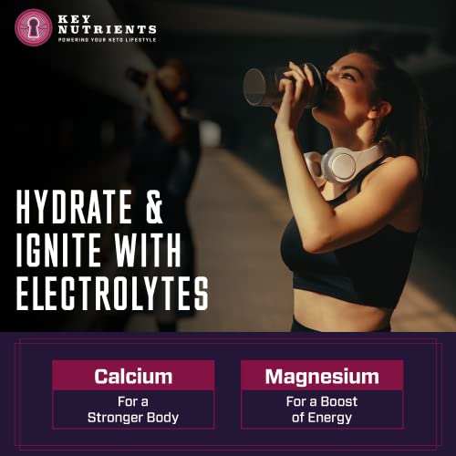 Key Nutrients Post Workout Electrolytes BCAA Powder