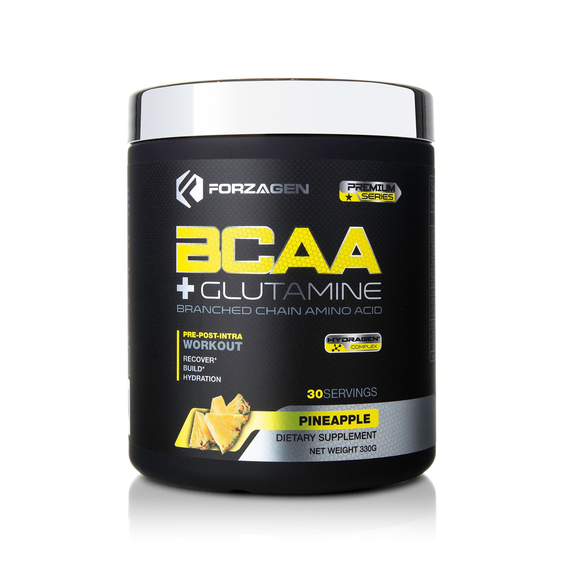 Forzagen BCAA Powder with Glutamine - Pineapple Flavor
