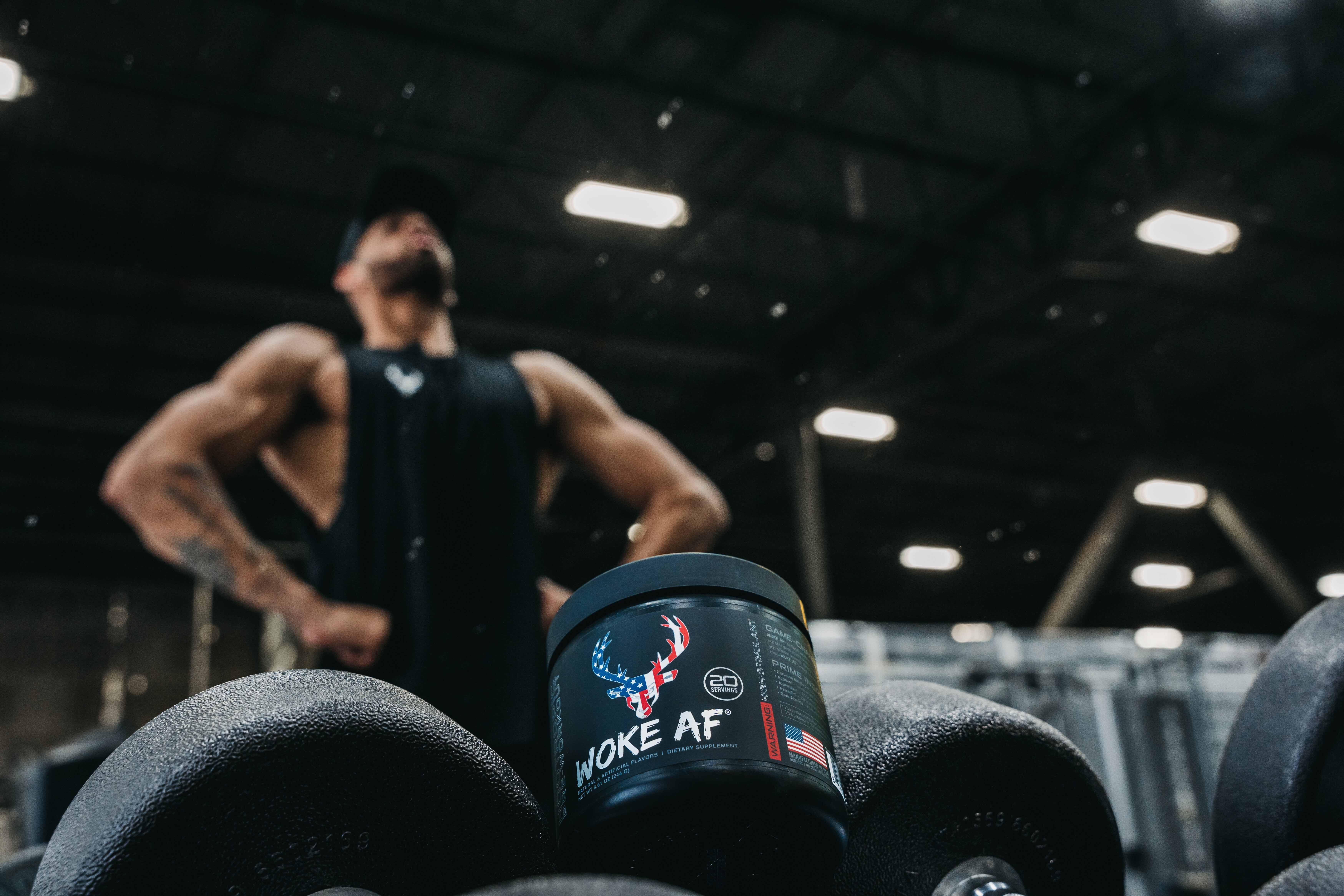 Bucked Up Woke AF Pre-Workout Powder - Rocket Pop