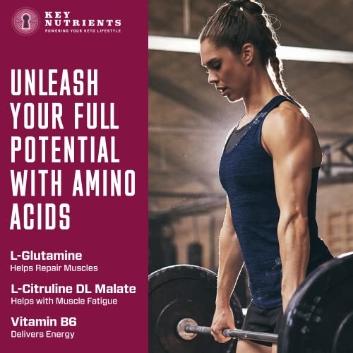Key Nutrients Post Workout Electrolytes BCAA Powder