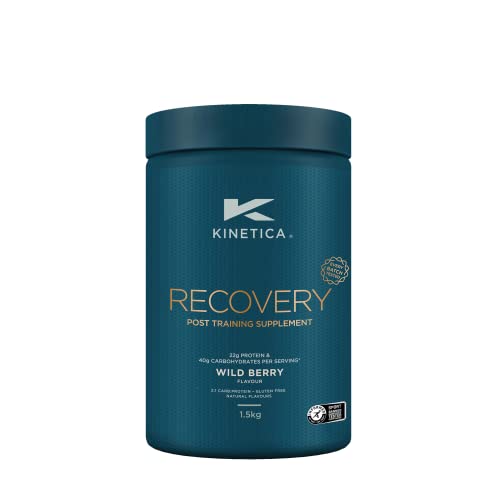 Kinetica Wild Berry Recovery Powder, 20 Servings