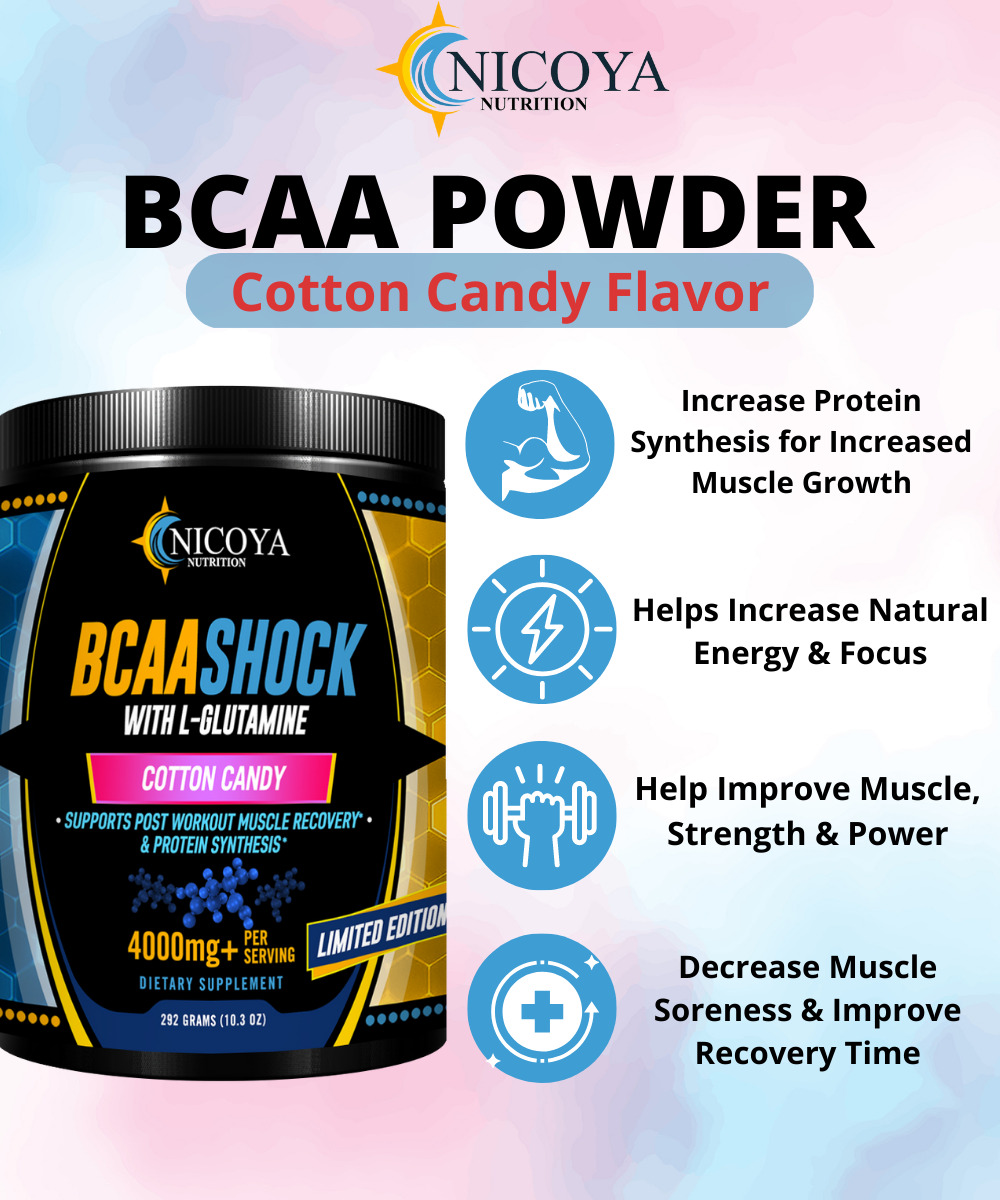 BCAA Amino Energy Powder - 4 Delicious Flavors