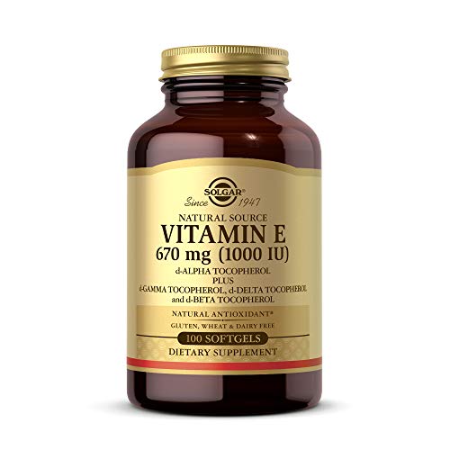 Solgar Vitamin E Softgels - Natural Antioxidant Support