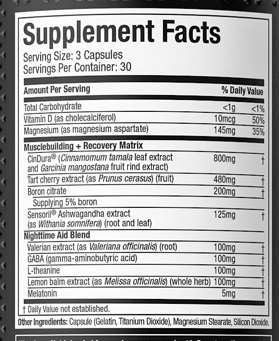 Muscletech Muscle Builder PM for Night Recovery