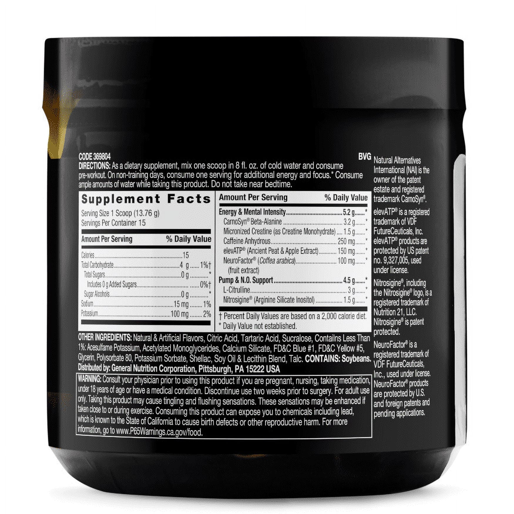 Beyond Raw LIT Pre-Workout Powder Gummy Worm Flavor
