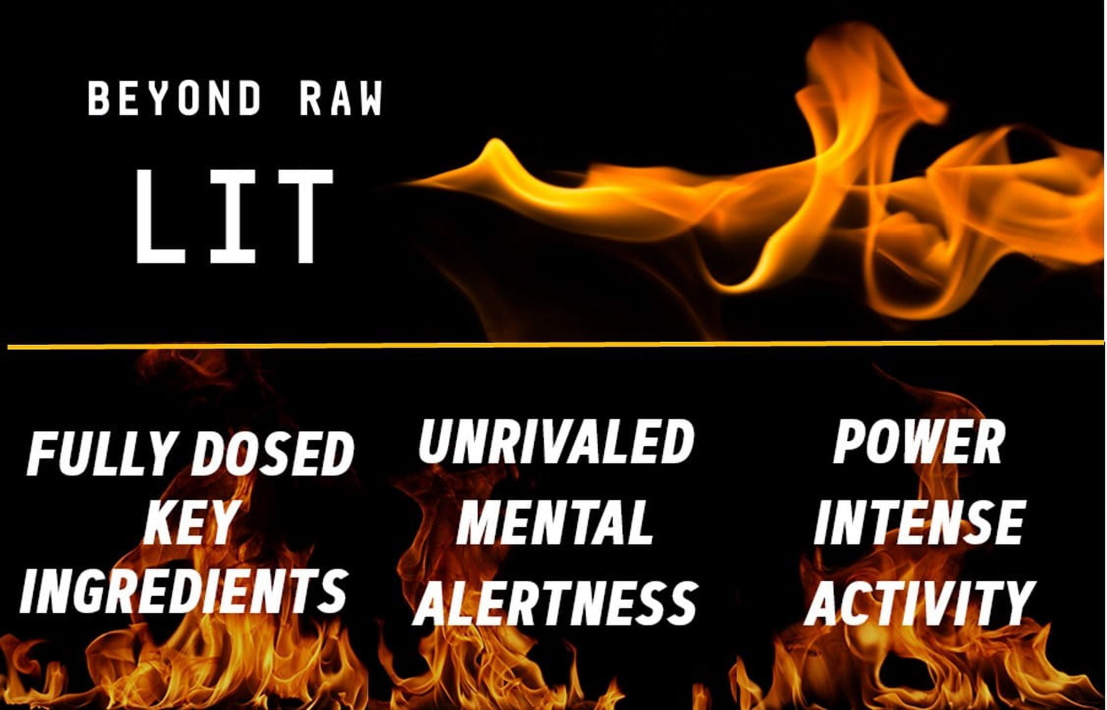Beyond Raw LIT Pre-Workout Powder Gummy Worm Flavor