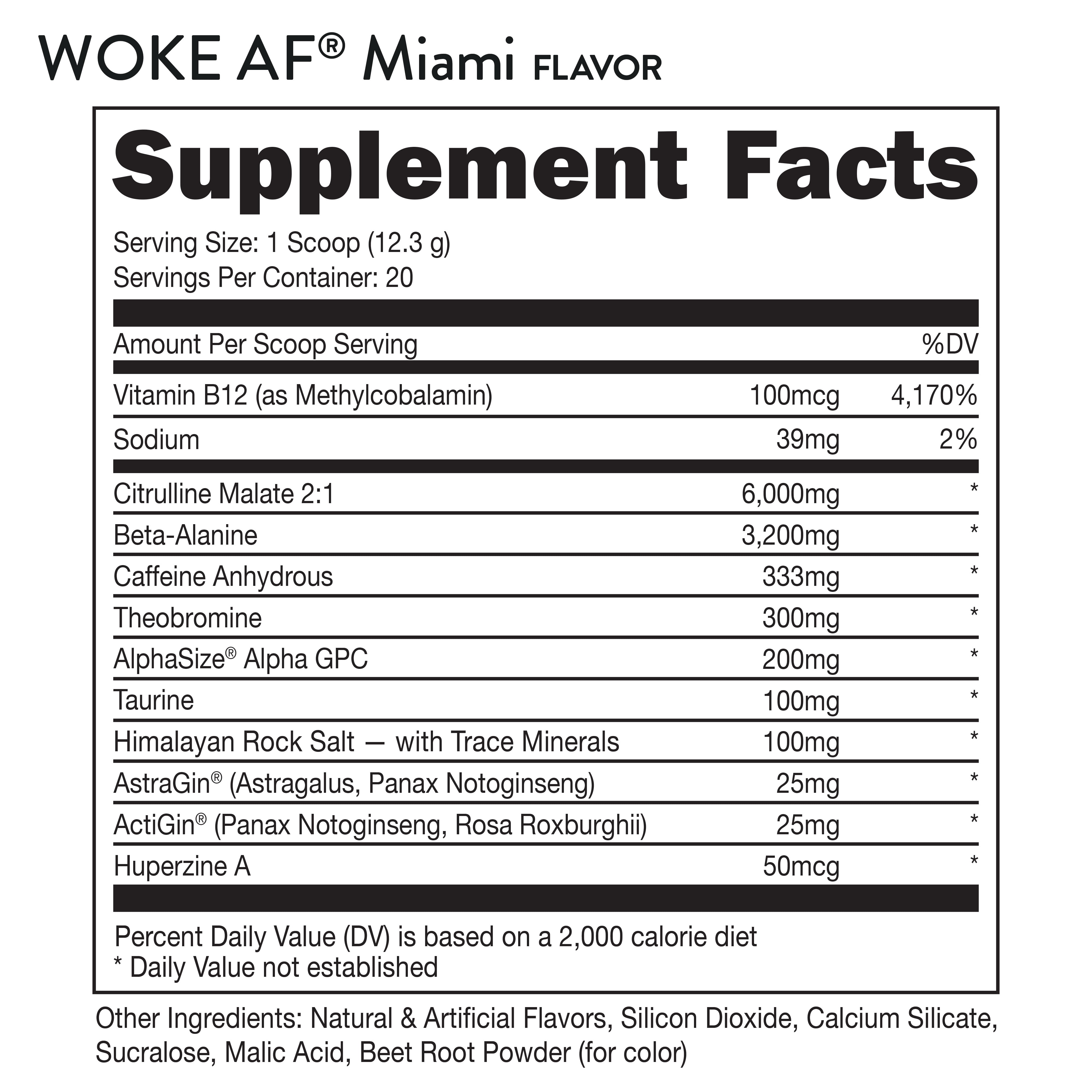 Bucked Up Pre-Workout Powder for Energy Boost