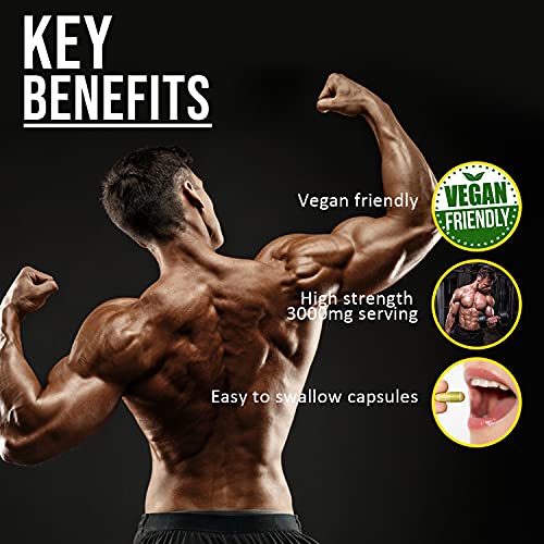 Nuke Nutrition Creatine Tablets 3000mg - Muscle Boost