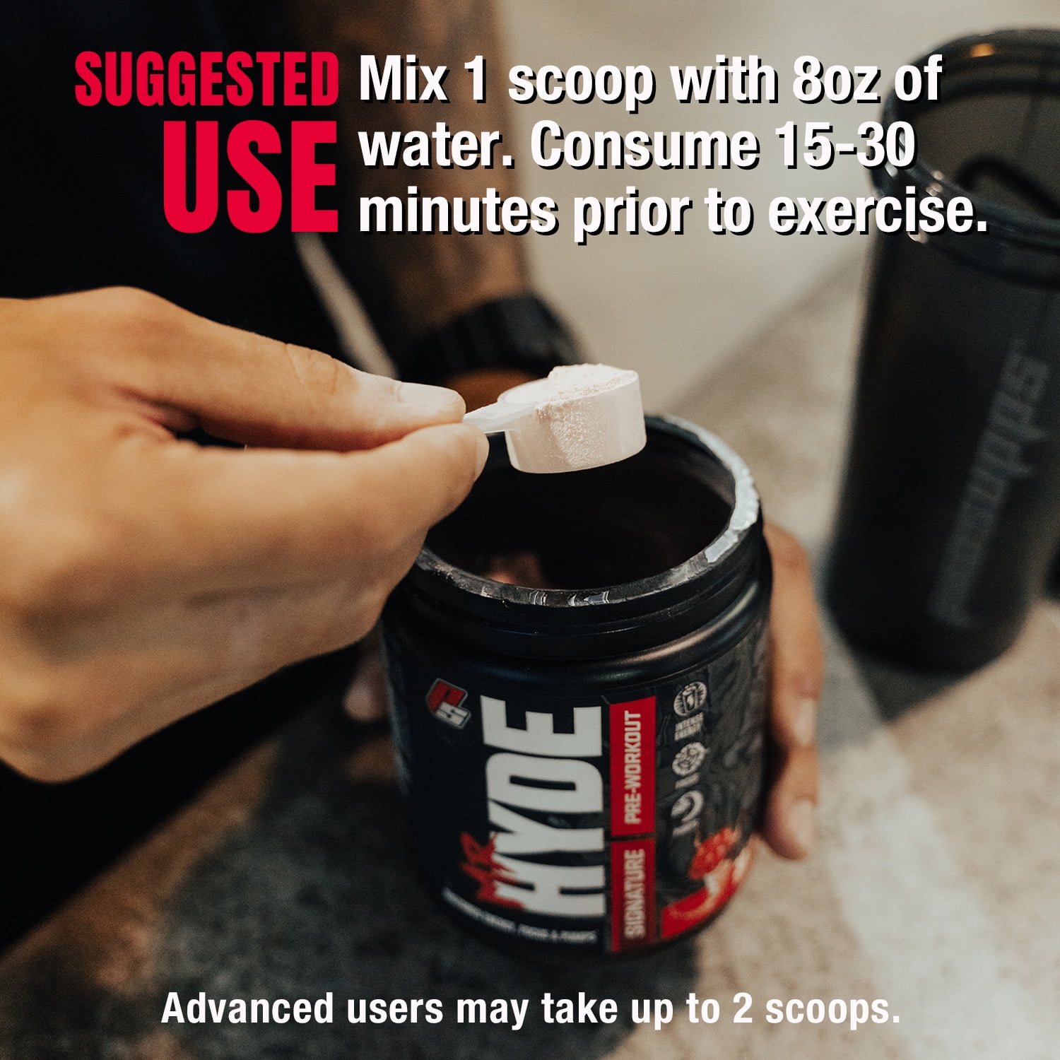 Mr. Hyde Pre-Workout Blue Razz Popsicle 30 Servings