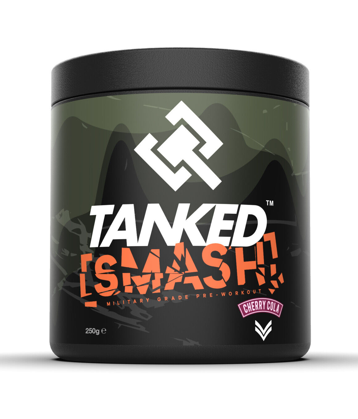 TANKED SMASH Cherry Cola Pre Workout Powder