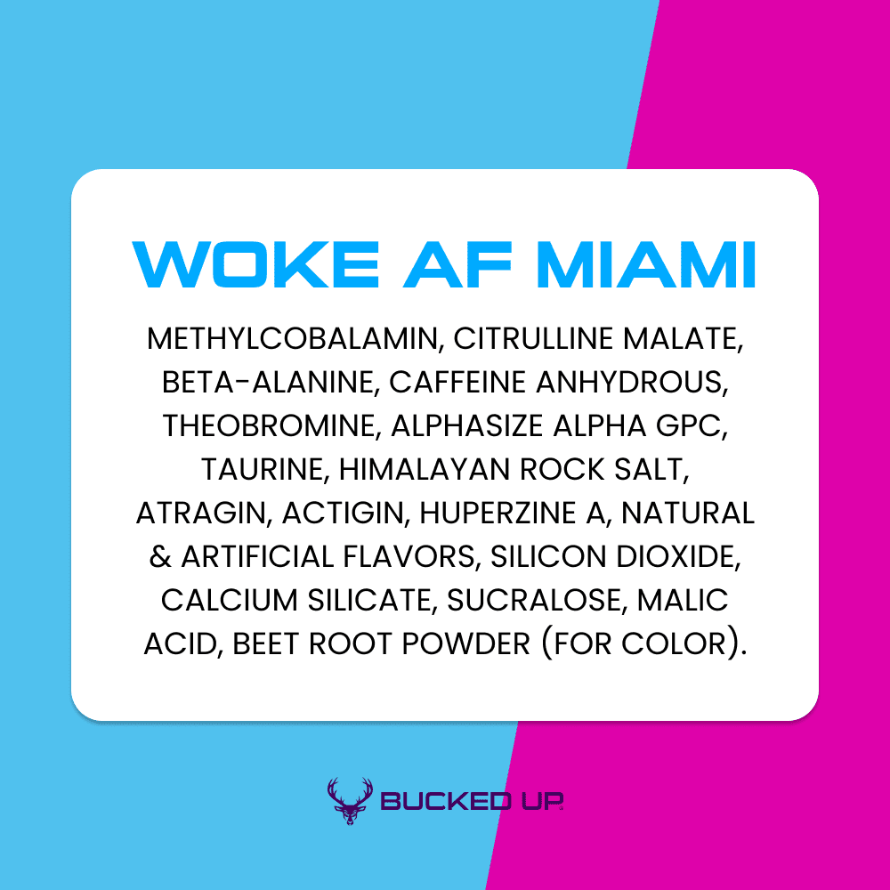 Bucked Up Pre-Workout Powder for Energy Boost