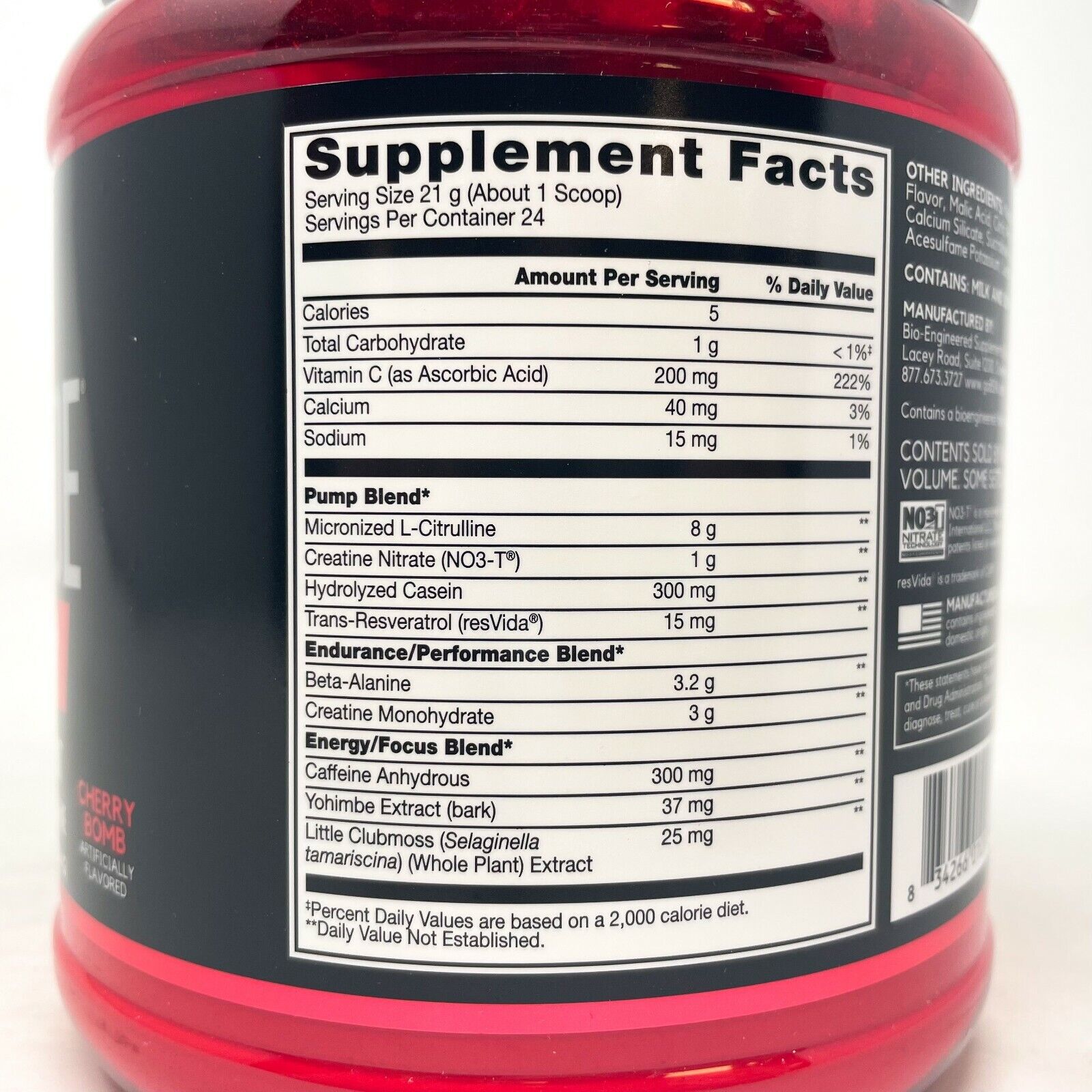 BSN N.O. Xplode Pre-Workout Energy Supplement