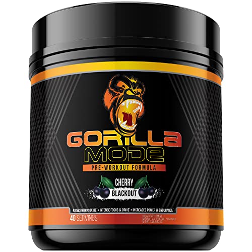 Gorilla Mode Pre Workout - Boost Energy & Focus
