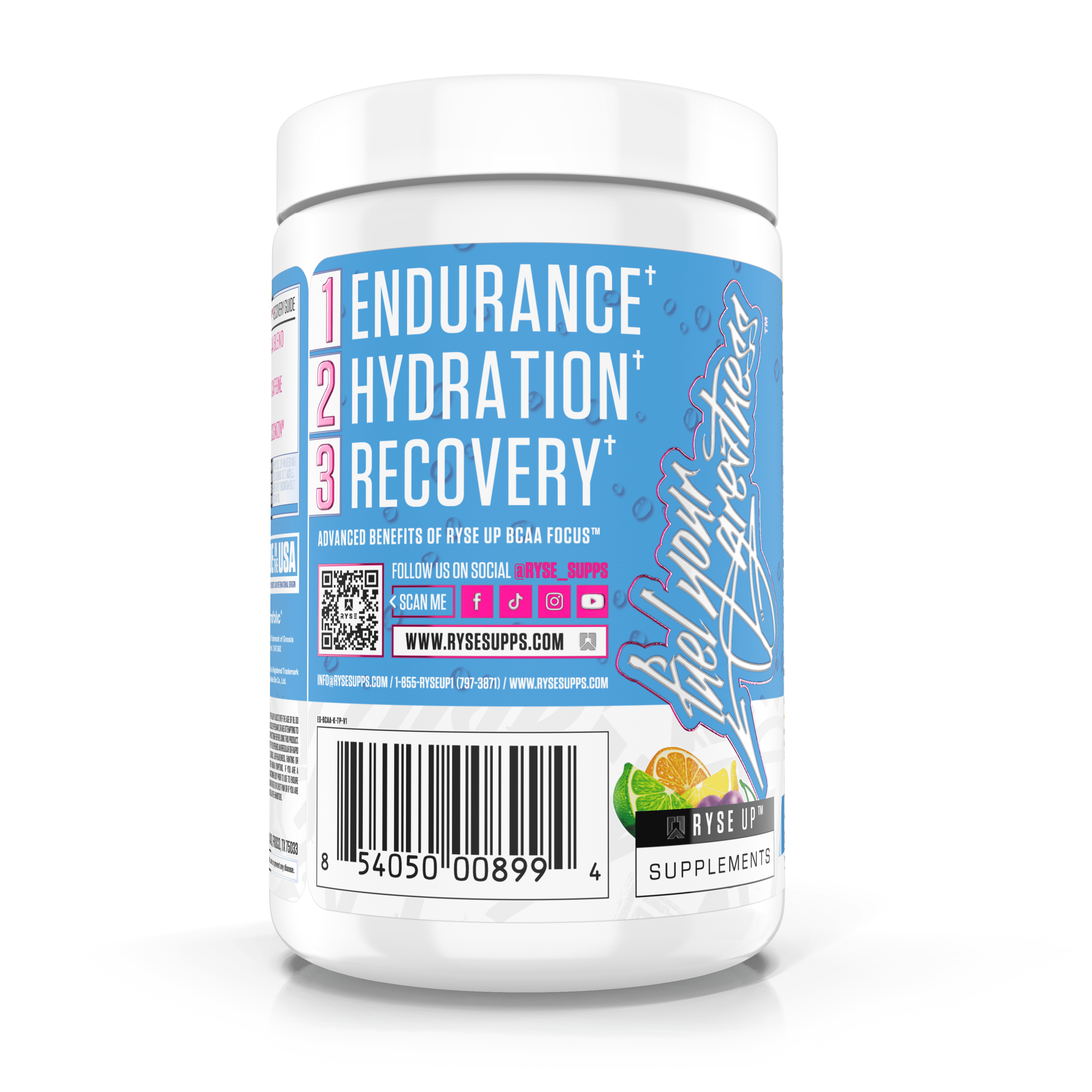 Ryse Element BCAA Focus Drink Mix - Tropical Punch