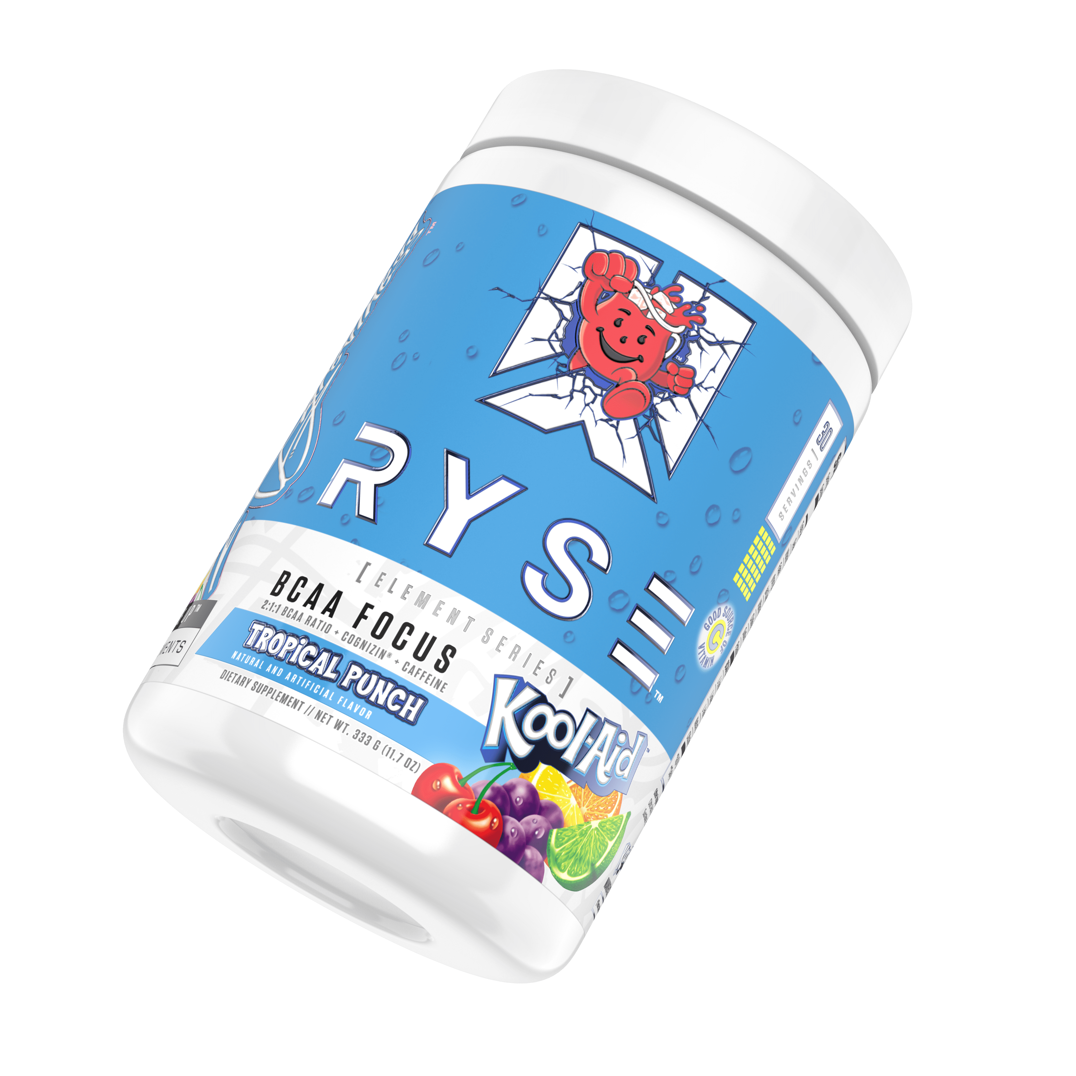 Ryse Element BCAA Focus Drink Mix - Tropical Punch