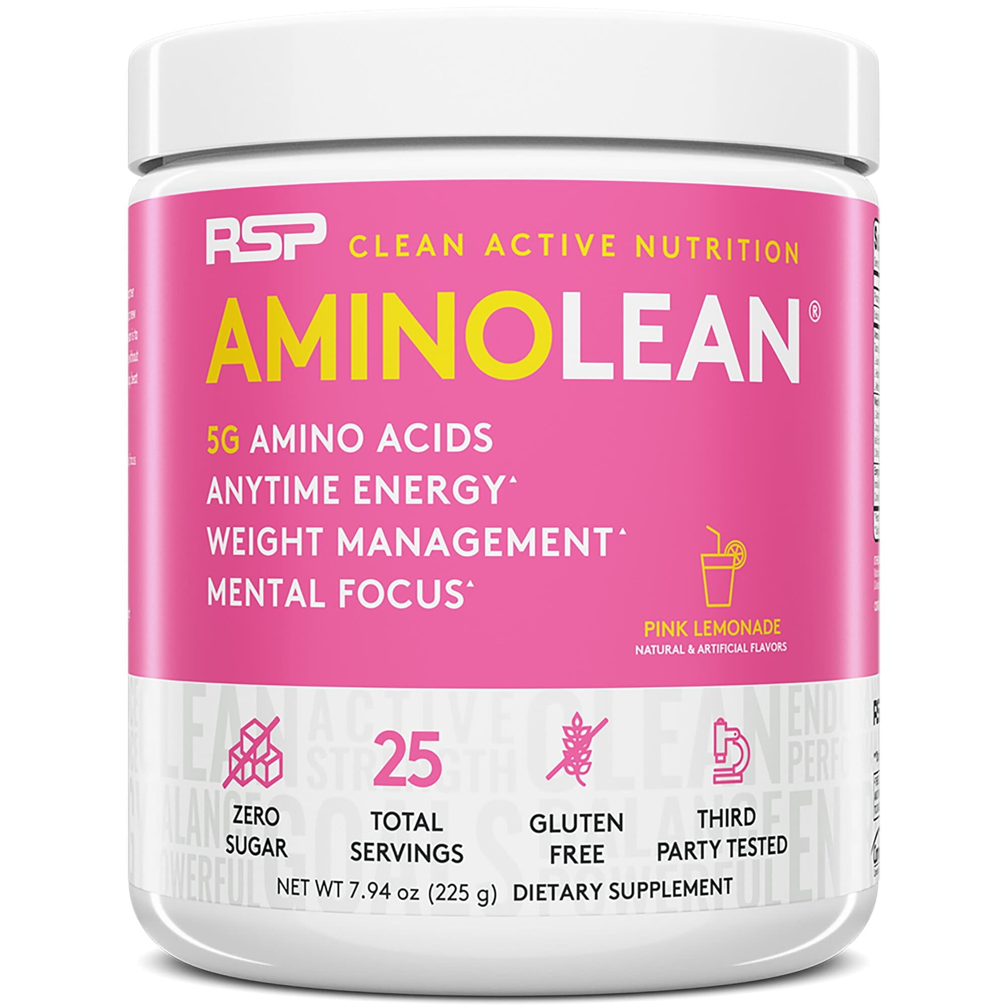 RSP Nutrition AminoLean Pre Workout Powder
