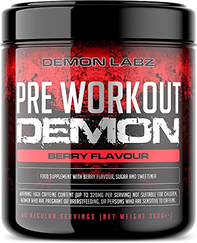 Demon Pre-Workout Powder with Creatine and Caffeine