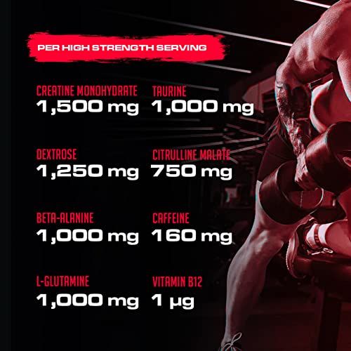 Demon Pre-Workout Powder with Creatine and Caffeine