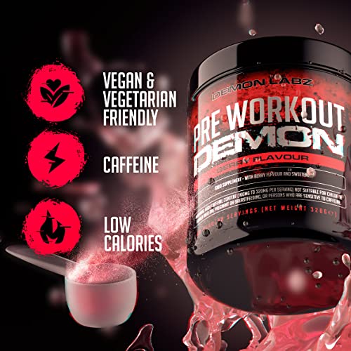 Demon Pre-Workout Powder with Creatine and Caffeine