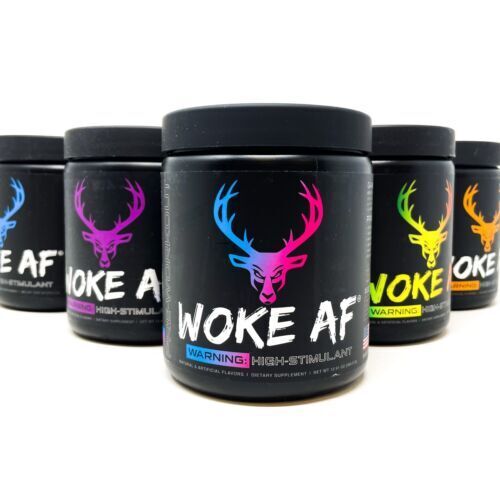 Bucked Up WOKE AF High STIM Pre-Workout 30 Servings