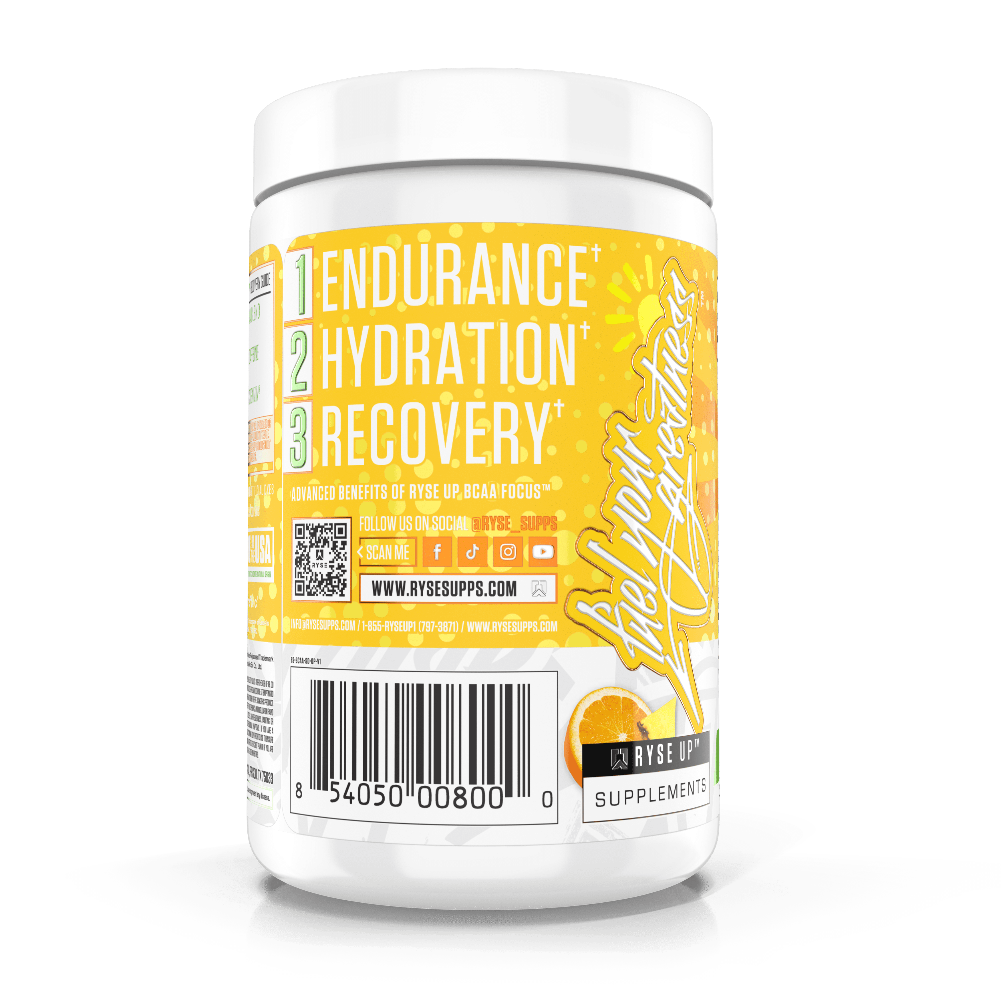 RYSE Element BCAA Focus Powder, SunnyD Flavor