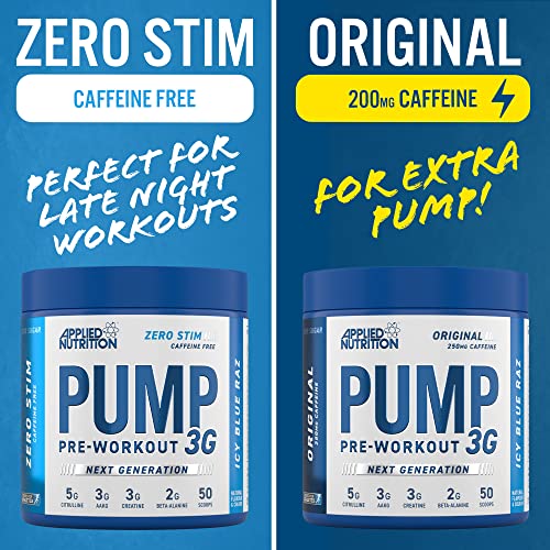Pump 3G Strong NO + Creatine Formula, 375g