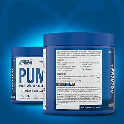 Pump 3G Strong NO + Creatine Formula, 375g