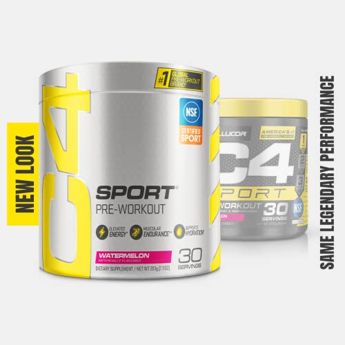 C4 Sport Preworkout Powder - Watermelon Flavor