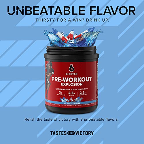 Six Star Pre-Workout Explosion - ICY Rocket Freeze