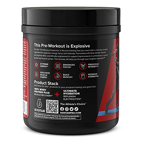 Six Star Pre-Workout Explosion - ICY Rocket Freeze