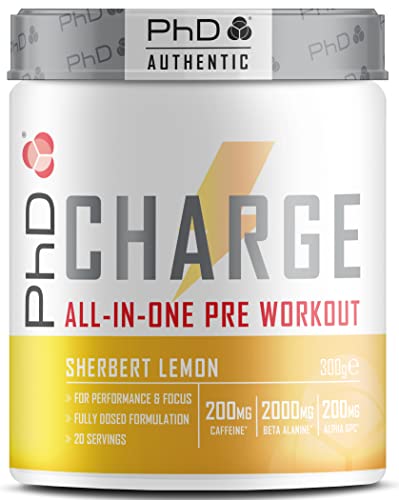 PhD High Stimulant Preworkout Powder, 300g